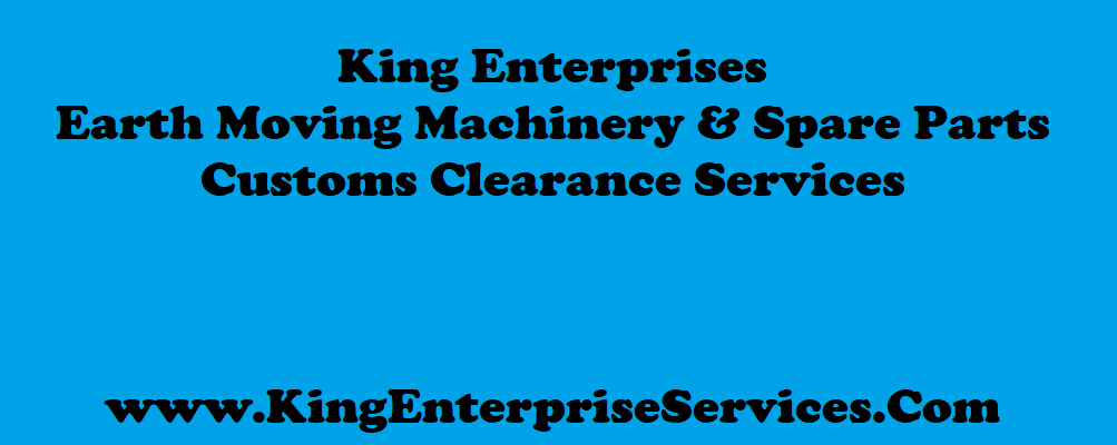 King Enterprises Machinery Custom Clearance Services