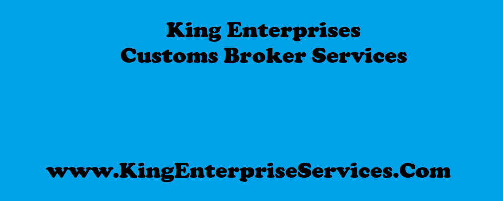 King Enterprises Custom broker Services Provider , Karachi, Islamabad, rawalpindi, Lahore